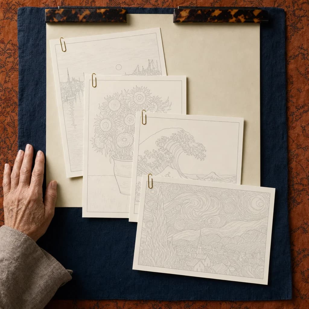 Bonus 1, The Traceable Outline Templates