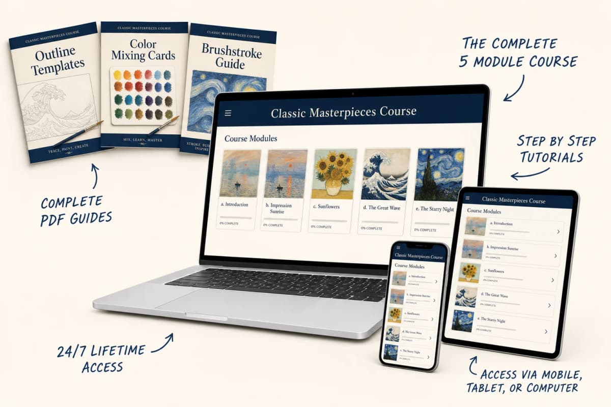 Everything included in the course