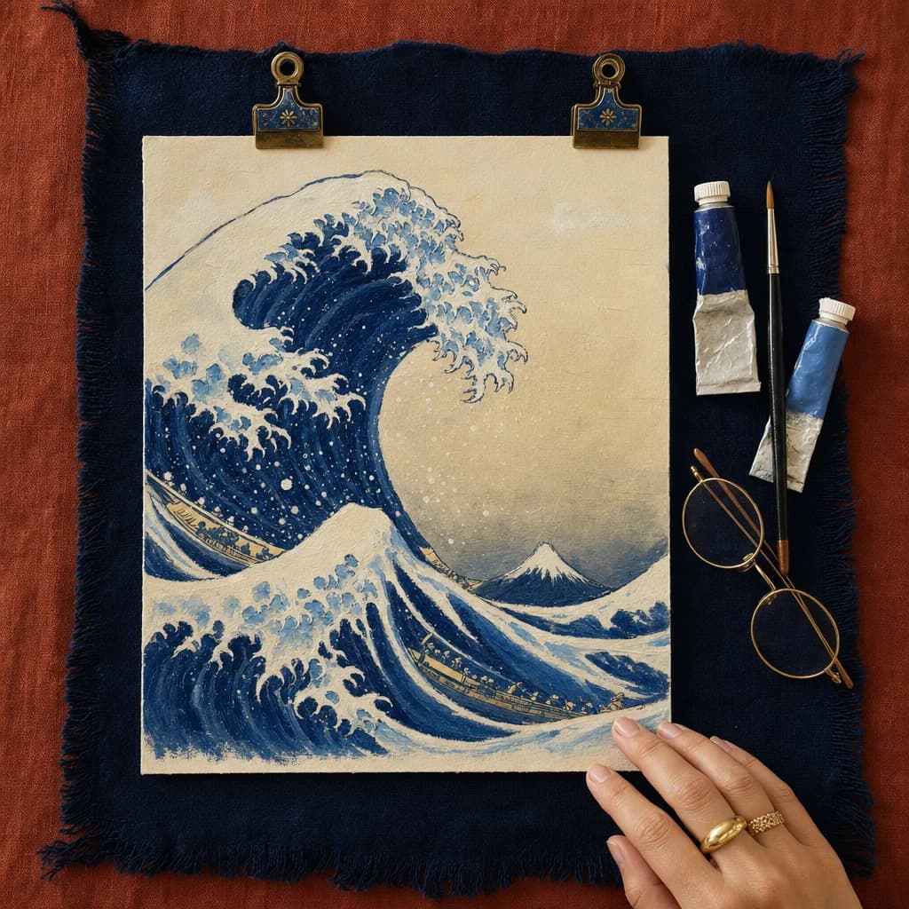 Module 4, The Great Wave off Kanagawa